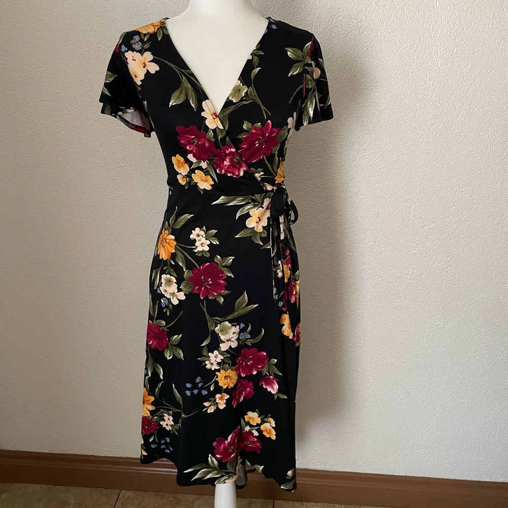By by floral dress